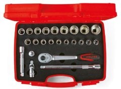 1/2'' ONİKİ KÖŞE LOKMA ANAHTAR TAKIMI 24 PARÇA