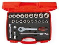 1/2'' ALTI KÖŞE LOKMA ANAHTAR TAKIMI 24 PARÇA