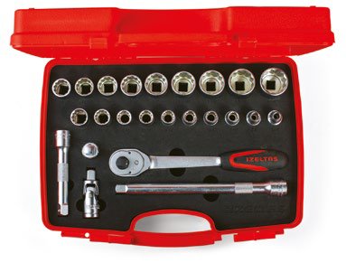 1/2'' ONİKİ KÖŞE LOKMA ANAHTAR TAKIMI 24 PARÇA SAE