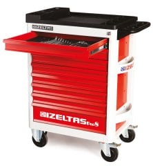PRO SERİSİ TAKIM DOLAB  5 ÇEKMECELİ GRİ GÖVDE - GRİ ÇEKMECE