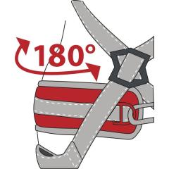 HAR44EL HAR44EL_ KAYIŞLI DÜŞME ÖNLEYİCİ EMNİYET KEMERİ - 4 ANKRAJ NOKTASI - YALITKAN