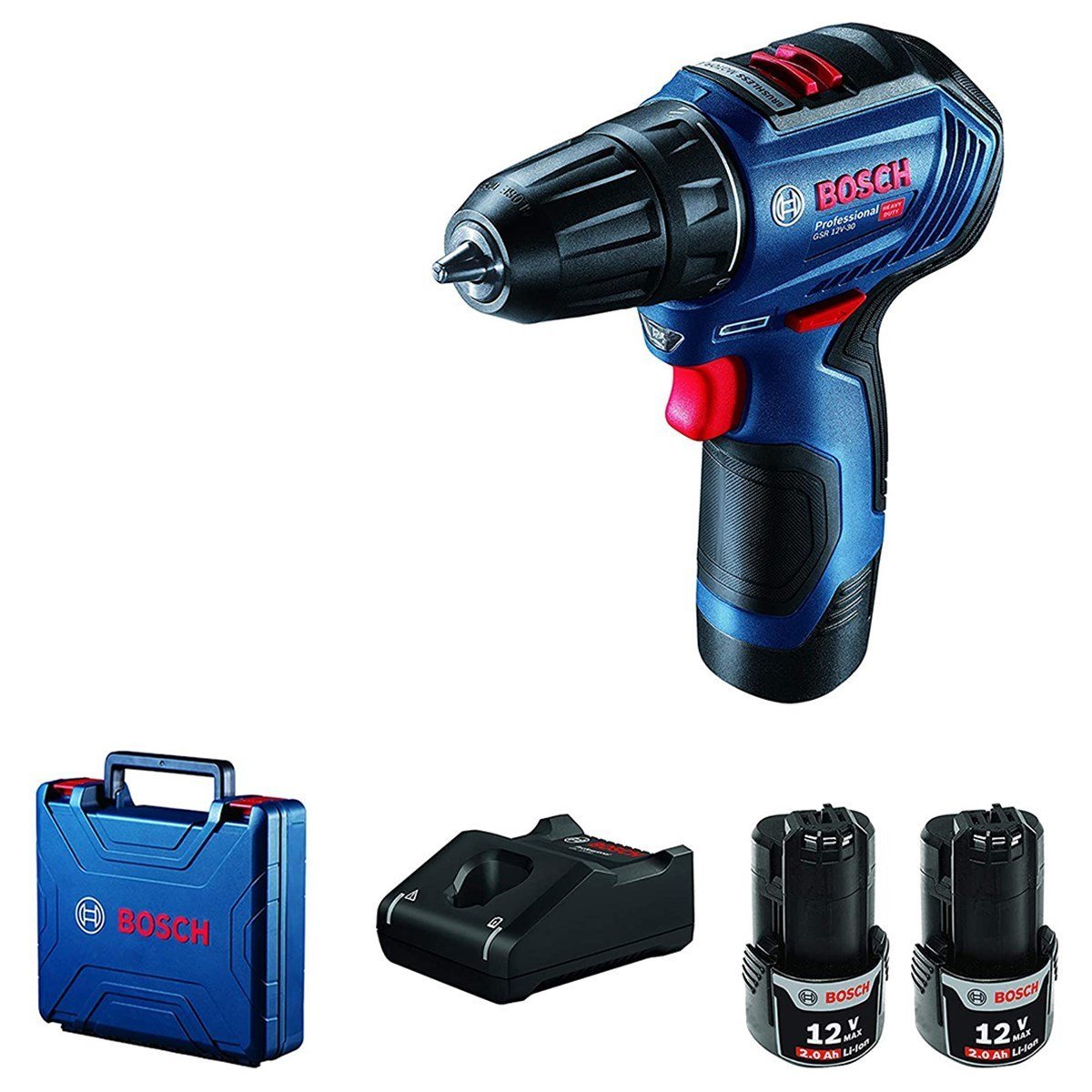 GSR 12V-30 Akülü Delme Vidalama Makinesi