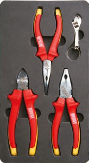 160 MM ELEKTRİKÇİ İZOLELİ 1000 V  SETİ ( 3 PARÇA )
