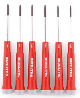 ELEKTRONİKÇİ TİP KLEMENS TORX UÇLU TORNAVİDA TAKIMI 6 PARÇA