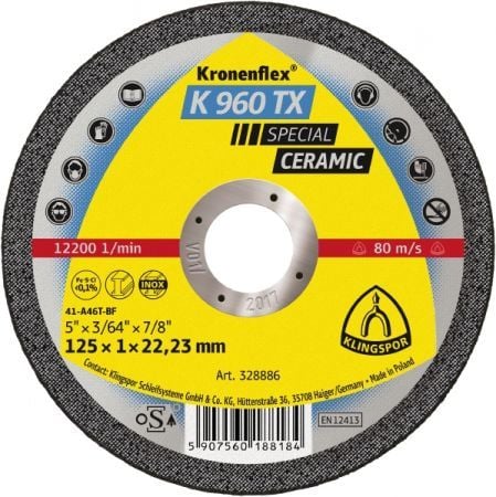 Ince Kesme Tasları / INOX Kesme Tasları